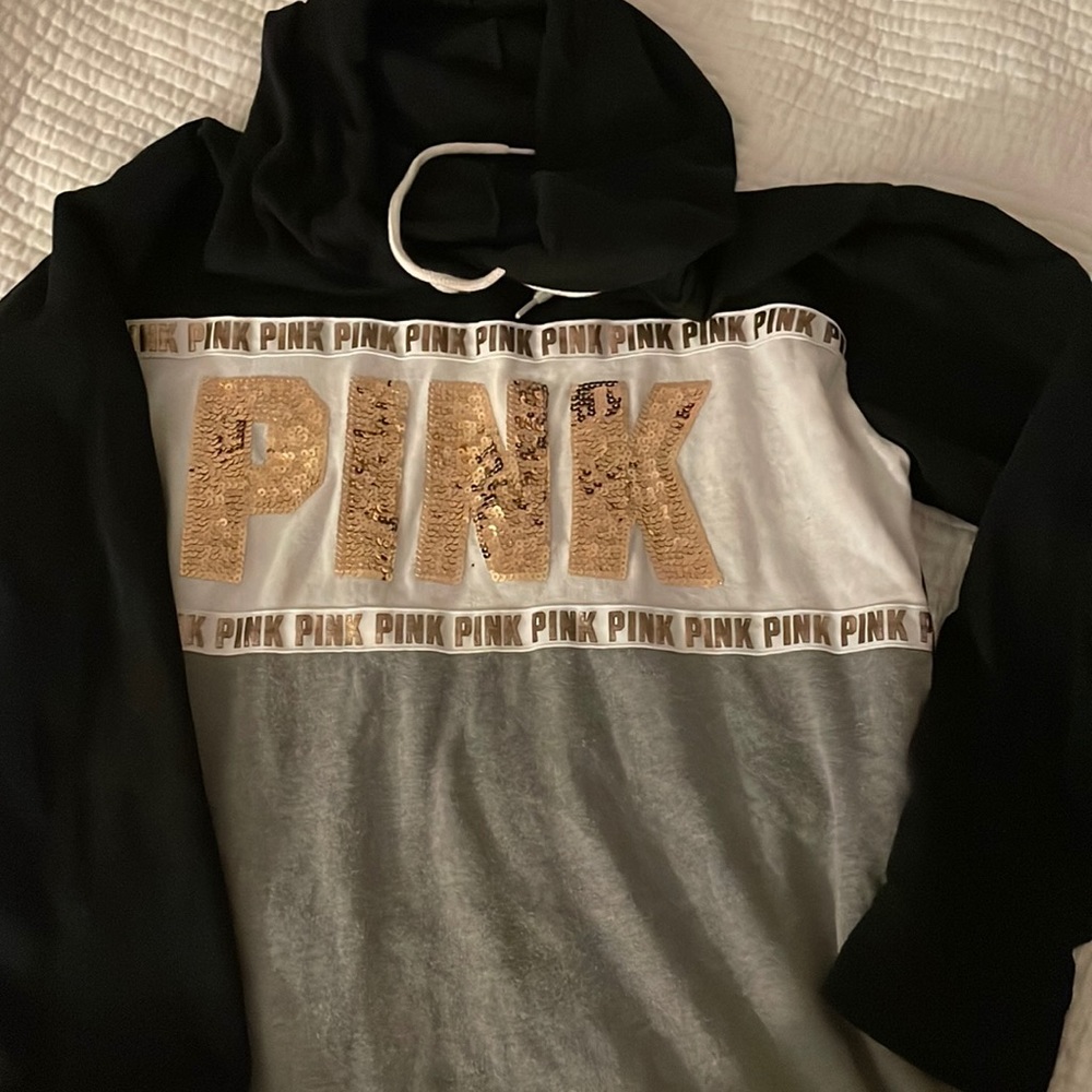 Pink hoodie